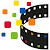 Logo: die bunte Filmcrew