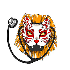 狐の医学生物アイコン画像