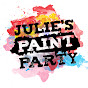 Julie's Paint Party logo