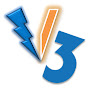 V3 Vlogs logo