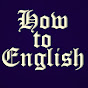 How To English logo
