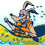Wiley E. Waters' Whitewater Rafting logo