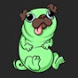 Green Pug logo
