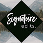 Signature Edits logo