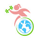 Traipsin' Global on Wheels logo