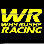 Why Rush? Racing logo