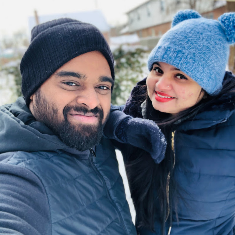 Canadian mallu Couple