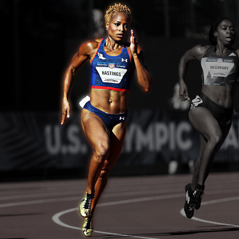 Natasha Hastings 400M Diva icon