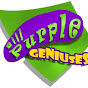 Dill Purple Geniuses Learning Channel logo