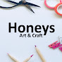 Honeys Art and Craft logo