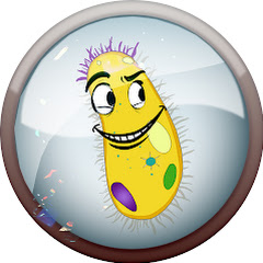 Логотип каналу Microbe Peeps