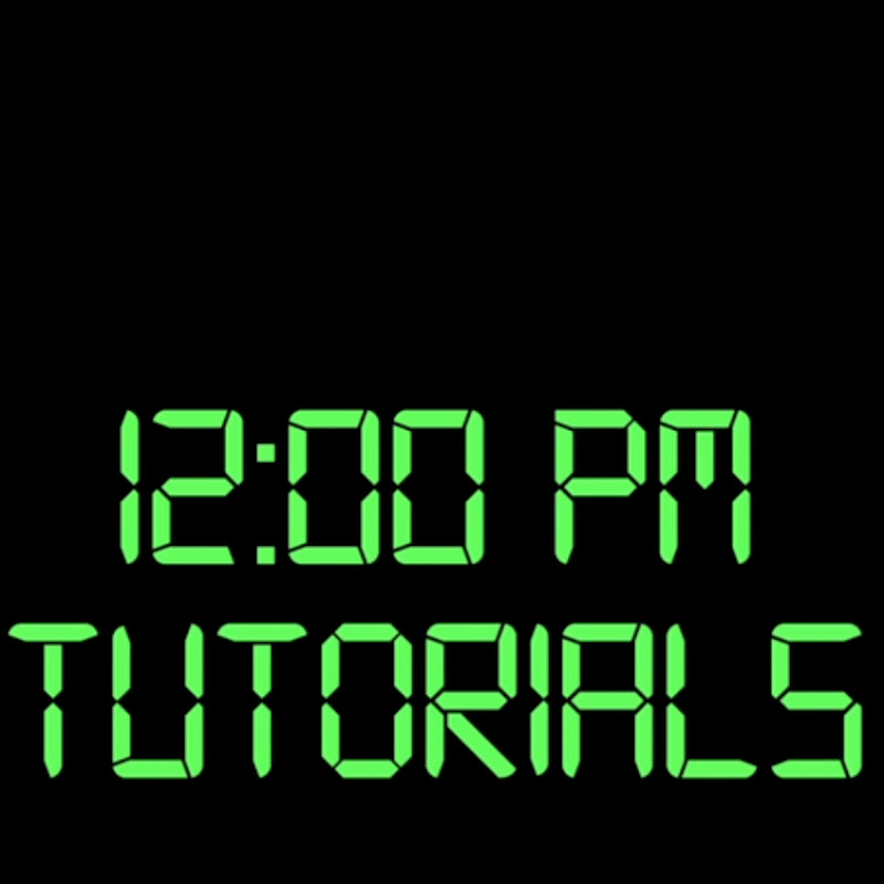 12pm Tutorials icon