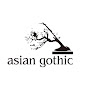 asian gothic label logo