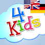 4Kids Bilingual English-German Language Learning Videos logo