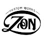 custom works zon logo
