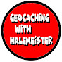 Geocaching with Halemeister logo
