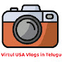 Virtual USA Vlogs in Telugu logo