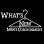 What's New Men's Consignment logo