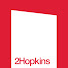 2Hopkins Apartments white square on red background - Baltimore, MD