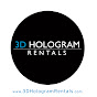 3D Hologram Rentals (3DHR) logo