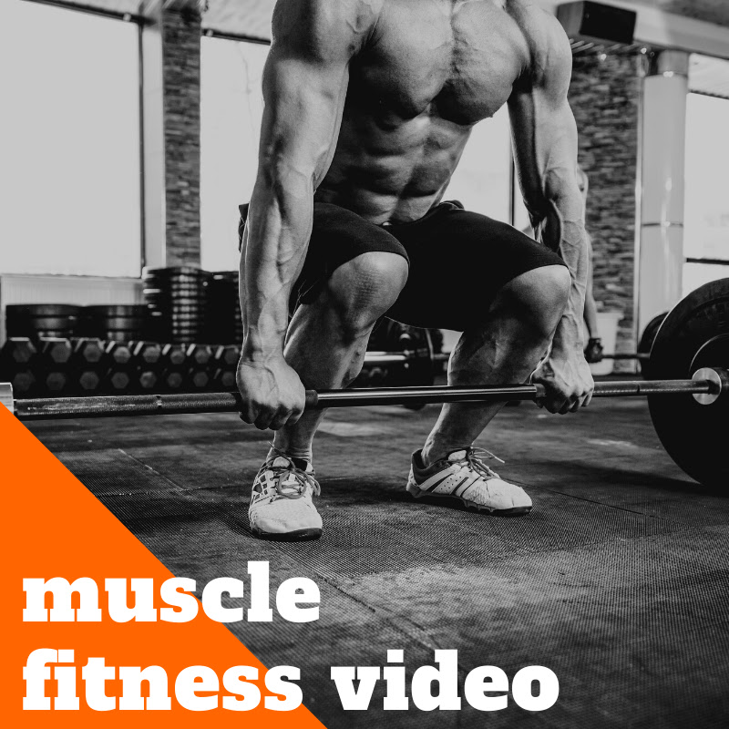 muscle fitness video icon