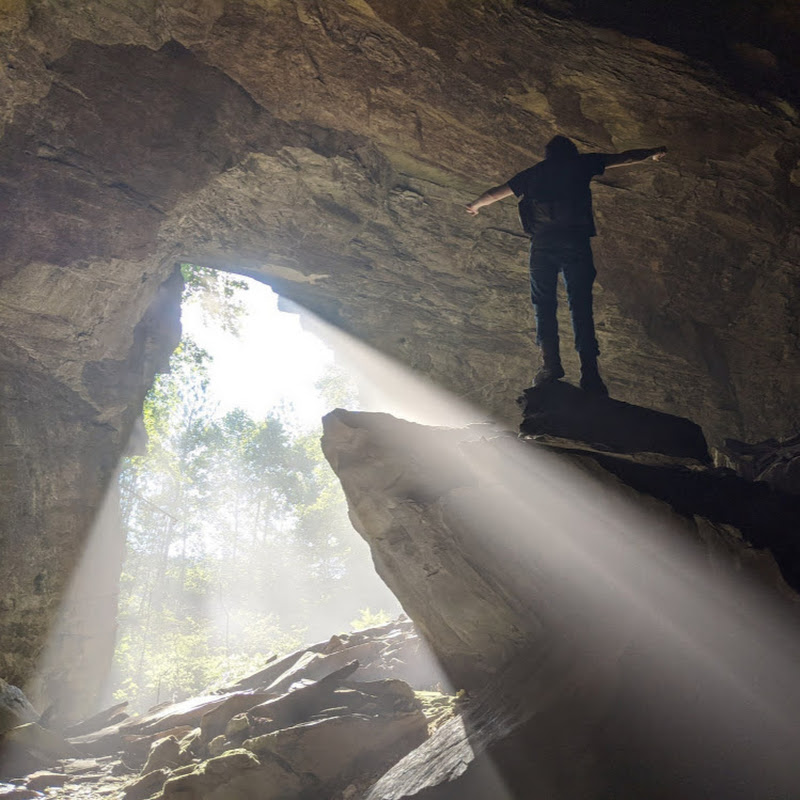 She Found Homeless Guy Living In A Massive Cave On Her Property