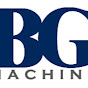 BG Machine Inc. logo