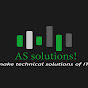AS solutions! logo
