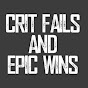 Crit Fails & Epic Wins logo