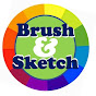 Brush and Sketch logo