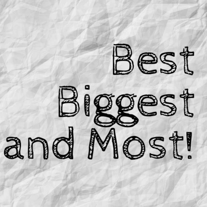 Best Biggest and Most