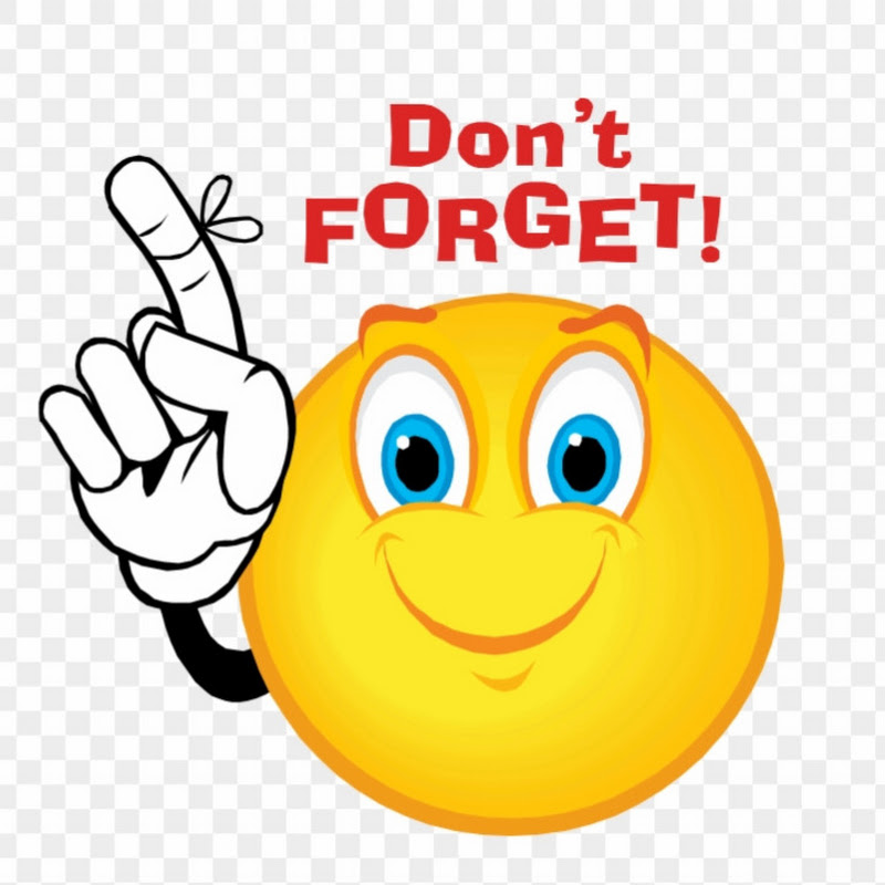Don't FORGET!