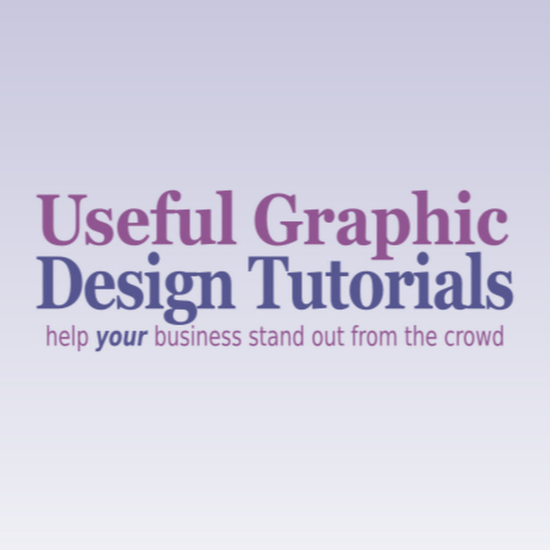 Useful Graphic Design Tutorials