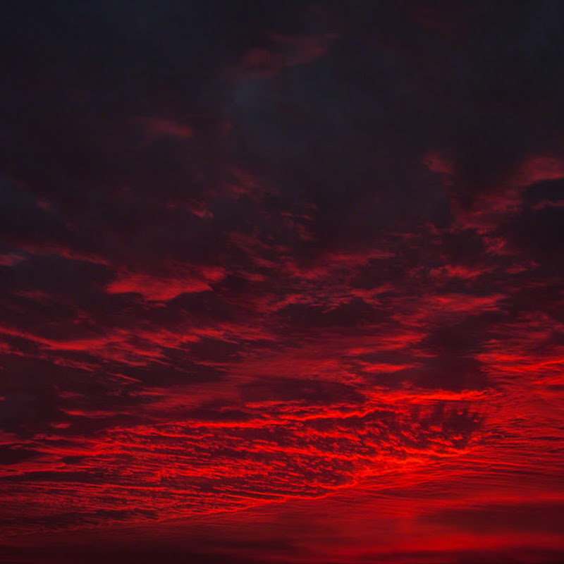 red sky