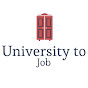 University to Job logo