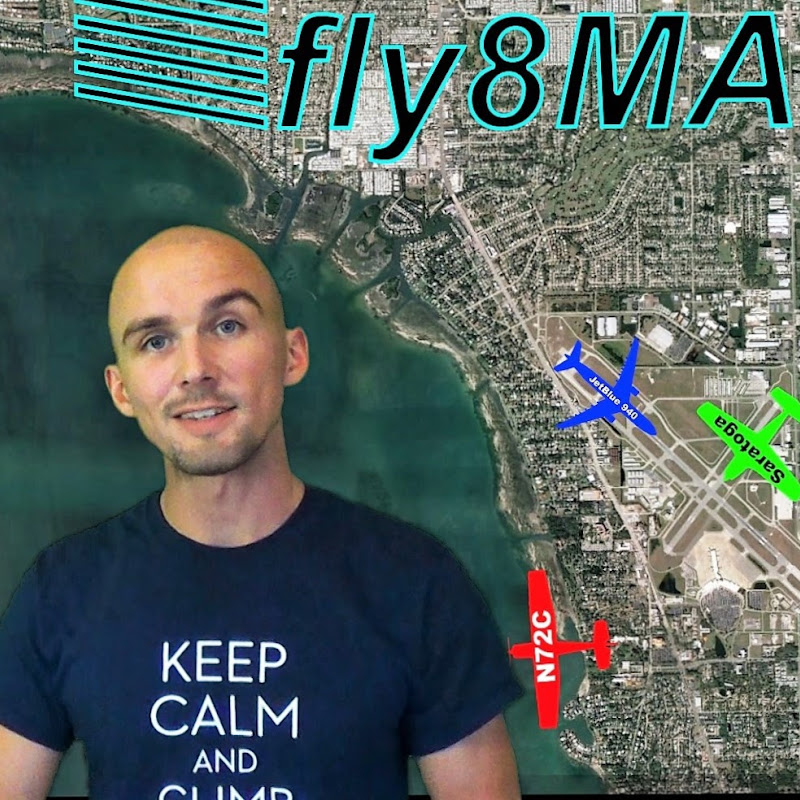 FLY8MA.com Flight Training Logo