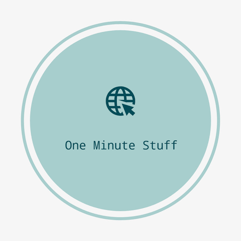 One Minute Stuff