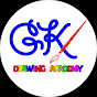 GK DRAWING ACADEMY logo