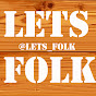 Let's Folk Music logo