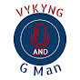 Vykyng and G Man logo
