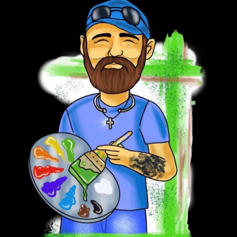 Paintings by Justin Logo