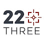 22three Firearms Store and Range logo