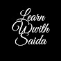 Learn Moroccan Arabic with Saida logo