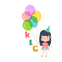 kidslet's color logo
