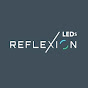 Réflexion LEDs logo