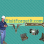 Fix it forget it. logo