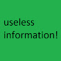 useless information logo