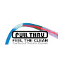 The PULL THRU Cleaning Brush logo