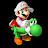 Yoshi and Mario