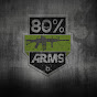 80 Percent Arms logo